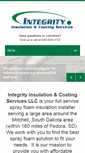 Mobile Screenshot of integrityinsulationservices.com